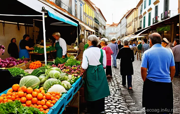 친환경농업기술자 이직 시 경쟁력 확보 방법 - **Prompt:** A young, enthusiastic Portuguese sustainable farmer (male or female, in their late 20s) ...